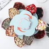 Creative Flower Petal Rotating Wedding Party Snack Box Fruit Plate Candy Storage Box 10 Grids Nuts Snack Tray Flowers Shape Box 240130