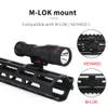 M340C Strong Light Flashlight M/K Dual System Side Base