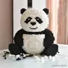 Blocks Giant Panda Bustulom Blocs Toy Small Particle Assembly Brick3d Model Childrens Adult Toy Gift