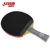 6002 raquete de tênis de mesa profissional com furacão 8 e arco de estanho borracha fl lidar com shake hold ping pong bat com caso 240131