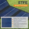 ETFE panneau solaire 5 V 10 W puissant pliable pour téléphone portable extérieur étanche usb batterie solaire charge camping 240131