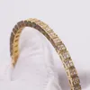 Gold Silver New Eternal Petal Bangle with Zircon Fashion Modern Jewelry Female Spring Snake Bone Hollow Double Flower Open Bracelet Ring