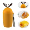 Bottiglie d'acqua Simpatica tazza sottovuoto 401-500ml Antler di Natale Bottiglia di stile creativo alla moda per bambini adulti