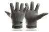Зимние теплые замшевые мужские перчатки с сенсорным экраном и бархатом внутри, модные простые утолщенные мужские перчатки с защитой от холода7056091