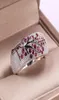 Brilliant Tree Colored Crystal Ring Zircon Rings for Exclusive Punk Women Branch Wedding Party Jewelry Present7333557