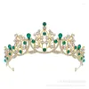 Fermagli per capelli Corona da sposa Tiara di cristallo di lusso da sposa per copricapo da sposa Strass Corone da principessa Donne Ragazze Diademi Copricapo Gioielli