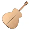 OM moule 40 pouces en bois massif doigt noir guitare acoustique folk