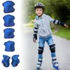 Kniebeschermers Kinderen Beschermende Fietsen Sport Bescherming Kids Protector Schaatsen Guard Elleboog Fiets 6 stks/set Scooter Skateboard