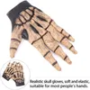 Cykelhandskar Halloweencostume Claw Scary Bone Glove Prop Props Adult Hand Latex Hands