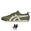 Onitsuka Tiger Mexico 66 Running Shoes Asics Tigers Slip-On Canvas Trainers Silver Gold Off Green Red Yellow White Black【code ：L】Sneakers