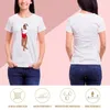 Kvinnors polos Jaedyn rucker t-shirt plus storlek toppar kort ärm tee estetiska klädträning skjortor för kvinnor