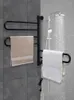 Dekorative Teller Rack Haushalt Badezimmer elektrische Heizung Badetuch Trocknen Lagerung Punch-Free