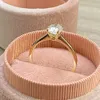 Kuololit 585 14K Yellow Gold 15CT 10CT Ring for Women Handmade Oval Engagement with Certificate GRA 240130