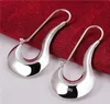 women039s Orecchini pancia piatta in argento sterling placcato misura 44CM22CM DMSE338 regalo Orecchino piatto in argento 925 Ciondola Chand2379036