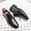 Luxury Business Oxford Leather Shoes Men Breathable Rubber Formal Dress Male Office Wedding Flats Footwear Mocassin Homme 240202