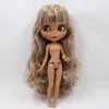 Icy DBS Blyth Doll 16 Joint Body Special Offer BJD White Shiny Face Black Frosted MultiHanded AB Girl 240131