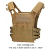 Molle Plate Vest Waterproof Mężczyzn Wathin taktyczny wielofunkcyjny Combat Camo Wojskowy Armia Airsoft Vester Outdoor CS Hunting 240118