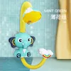 Bath Toys Baby Water Game Elephant Model Faucet Shower Electric Spray Toy Swimming Bathroom For Kids Gifts 240131