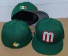 Équipe nationale du Mexique Équipes équipées Chapeaux Snapback Football Casquettes de baseball Chapeau de football Hip Hop kingcaps boutique en ligne locale sport en gros populaire dhgate Discount