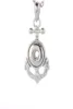 Boom Life New Snap Jewelry Fashion Knappar Halsband Länkkedja 60 cm med Crystal Pendant Fit 12mm Snap Button Juvelry5181226