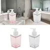 Liquid Soap Dispenser Empty Refillable Pump Bottle Facial Cleaning Bubble Maker For Restroom