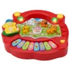 2 Color Baby Musical Toy with Animal Sound Kids Piano Sounding Keyboard Electric Playing Instrument 240131