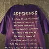 American Retro Spider Print T shirt Womens Loose Street men Dopamine Tops summer vintage gothic y2k clothes 240126