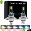 Phares de voiture 2 pièces H4 H7 LED phare H11 H8 H9 H1 H3 antibrouillard Bbs 9005 9006 Hb3 Hb4 conduite lampes de course 12000Lm 12V 6000K Dr D Dhuud