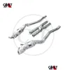 Parti del collettore per sistema di scarico F12 6.3L con convertitore catalitico Ss304 Downpipe Catted/Catless Terminali di scarico Tubo Drop Delive Dhlxo