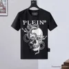 Męskie plein bear t shirt designer Tshirts Phillip Plein czaszka Philipps Plein Man T-shirty klasyczne wysokiej jakości hip hop Philip Plein 3066