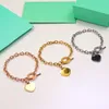 Дизайнерский браслет для женщин, браслеты из титановой стали, модные украшения, персонализированные для девочек, с подарочной коробкой