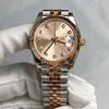 Luxury Watch Designer Watches Wysokiej jakości 36/31 mm moda Ladys Watch Automatyczne mechaniczne zegarek złoty zespół Diamond Stali Stal Stael Para z pudełkiem