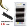 Extensions de cils individuelles Yelix Easy Fanning cils méga volume cils faciles à éventail cils professionnels naturels pour la construction 240123