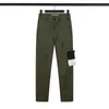 23Designer New Autumn Stone Zipper Pocket Elastic Cargo Pants High-End Men's Casual Pants30-36