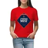 Polo da donna The Mist Merch T-shirt a maniche corte T-shirt carine Top taglie forti T-shirt grafiche da donna