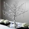 30 Manzanita Albero artificiale Centrotavola bianco Party Road Lead Table Top Decorazione di nozze 20 catene di cristallo249o