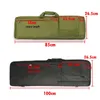 Tactical Gun Bag Outoor Shooting Paintball CS Waterproof Rifle Case with Portable Handle Hunting Airsoft Cushion Pad Handbag 240127