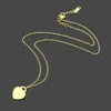 2024designer necklace tiff necklace heart necklace luxury jewelry designer necklace Rose Gold Valentine Day gift jewelry withbox fast girls GiftQ7 2024
