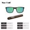 Polarking Brand Polarized Sunglasses Transparent Frame Men Fashion Male Eyewear Sun Glasses Travel Fishing Shades 240131