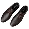 Sapatos genuínos oxford de alta qualidade homens casuais calçados de negócios vestido de couro britânico sapatos de festa de casamento formal s