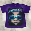 T-shirts 2024SS Summer Men Clothing T-shirt S-XL Purple-färg Tees