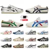 OG Designer Onitsuka Tiger Mexico 66 Casual Shoes Tigers Slip-On Onitsukass Silver Off Birch Green White Gold Trainers Sneakers