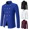 Spring Foreign Trade Mens Button Wedding Suit Coat Leisure Slim Fit 240201