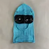 Mode twee lensbrillen Goggles Mutsen Designer Herfst winter gebreide mutsen voor mannen vrouwen oogbescherming jong skiën koppels winddichte warme mutsen gebreide muts