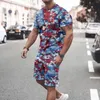 Running Sets Mens Short 2 Piece Outfits American Flag Sleeve T Shirt Men Tuxedo Suit For Coat Suits Nightgown