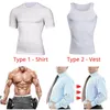 YBFDO MENS SLAMNING SHAPER POSTURE VEST MAN MAMMBUMBUK KORREKTOR COMPRESSION kroppsmodellering Fat Bröst Magskjorta 240129