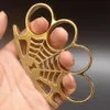 Spider Lifesaving Equipment Bracelet Four Fingered Tiger Finger Buckle Ring Festival Copper Martial Arts Practice Fist YKQH