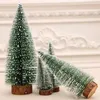 Christmas Decorations Plastic Xmas Tree Small Wood Cedar Decoration Year