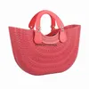 Totes Obag Style de sac de sable avec poignées de ceinture incurvées concises sac étanche souple en caoutchouc silicone O sable O sac femmes sac à main H24219