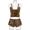 Conjuntos de sutiãs feminino roupa interior sexy lingerie conjunto plus size arco leopardo erótico sleepwear lenceria femenina ropa mujer